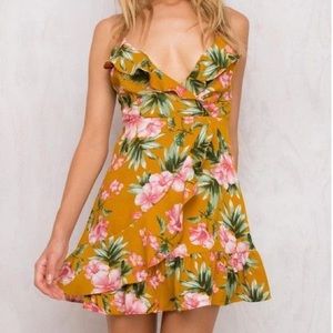 Princess Polly Local Honey Mini Dress